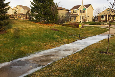 Water Drainage Issue at Park